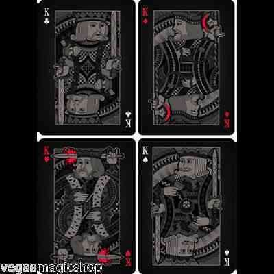 PlayingCardDecks.com-Double Black XX Playing Cards USPCC