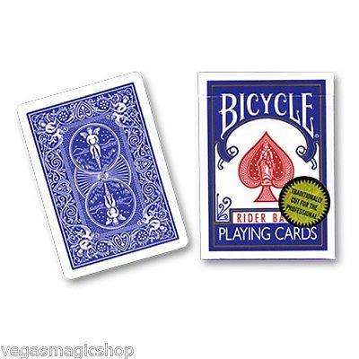 PlayingCardDecks.com-Gold Standard 808 Blue Bicycle Playing Cards