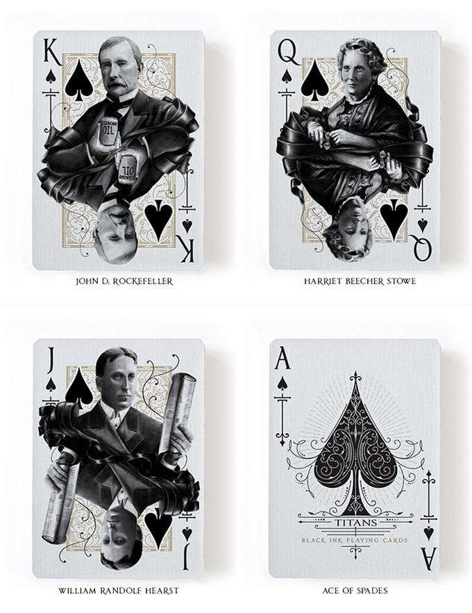PlayingCardDecks.com-Titans Robber Barons Signature Playing Cards LPCC