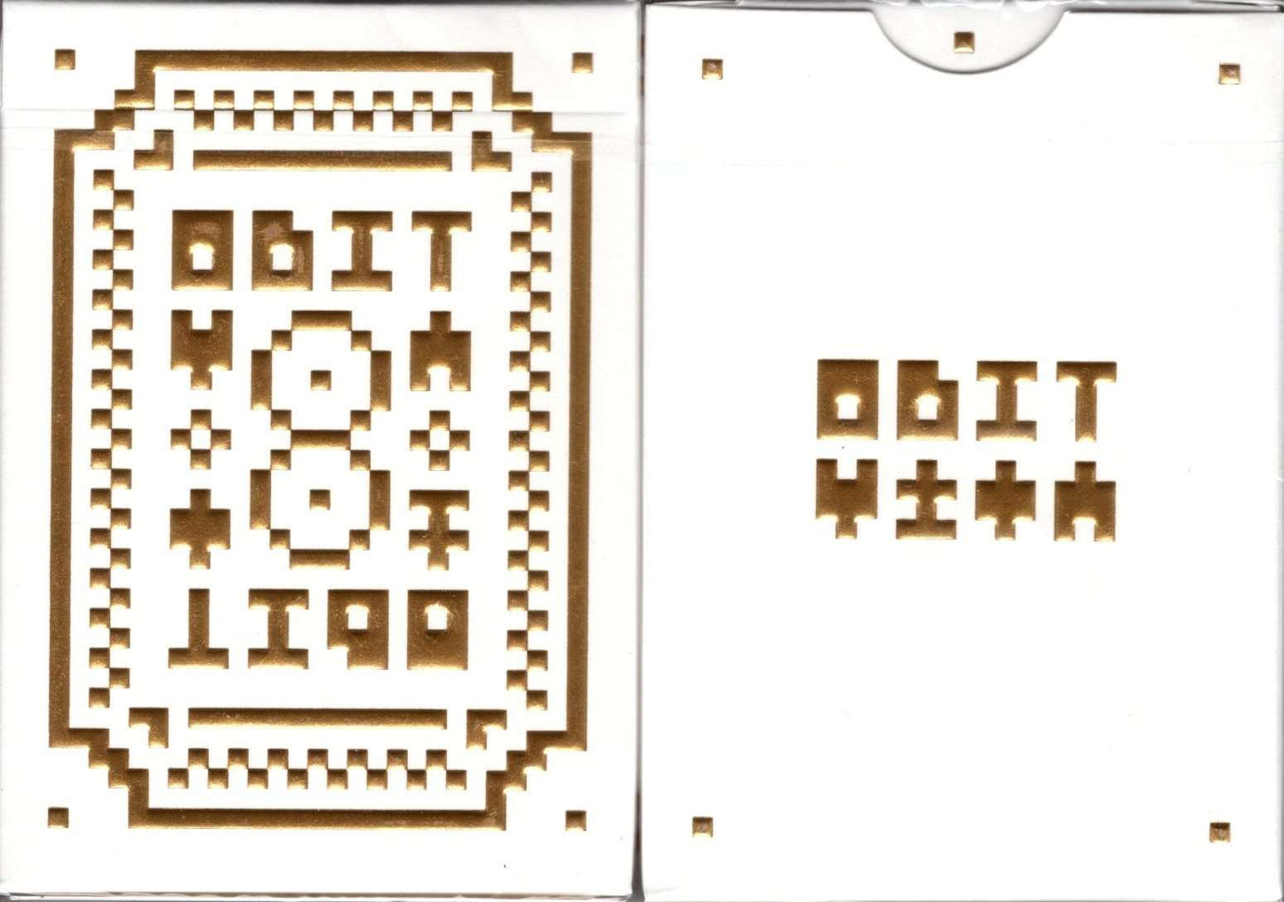 PlayingCardDecks.com-8 Bit Red Playing Cards USPCC