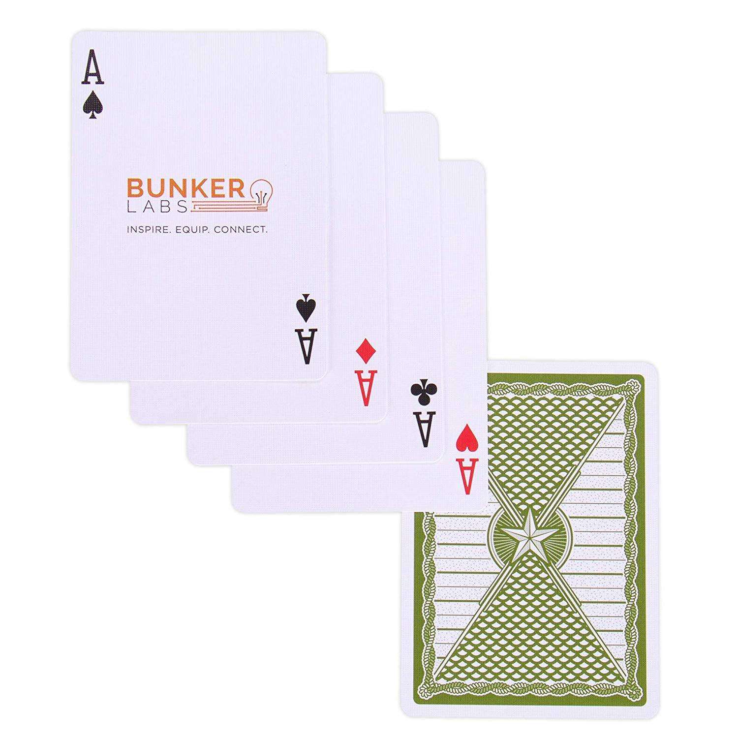 PlayingCardDecks.com-Frontline Leaders Bicycle Playing Cards