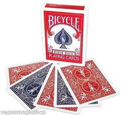 Red / Blue Double Back Deck Bicycle Playing Cards