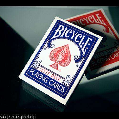 PlayingCardDecks.com-Lefty Bicycle Red & Blue 2 Deck Set Playing Cards