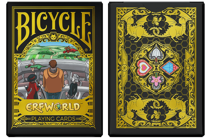 PlayingCardDecks.com-Erfworld Bicycle Playing Cards - 3 Deck Set