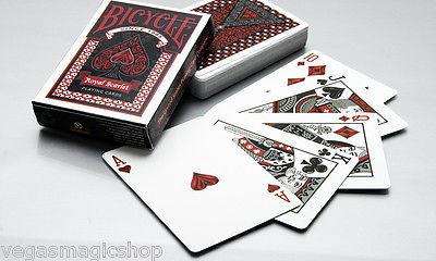 PlayingCardDecks.com-Royal Scarlet Bicycle Playing Cards