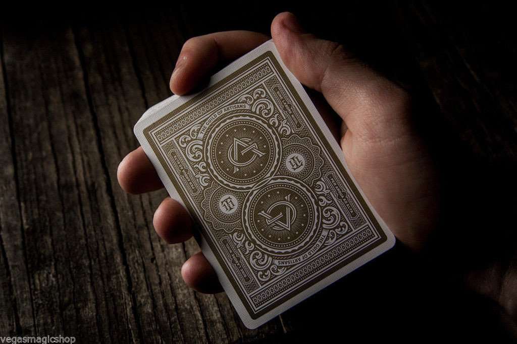 PlayingCardDecks.com-Artisan White Playing Cards USPCC
