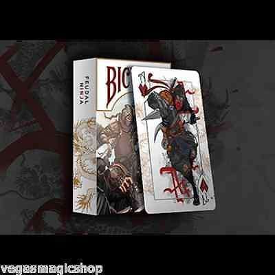 PlayingCardDecks.com-Feudal Ninja & Samurai 2 Deck Set Bicycle Playing Cards