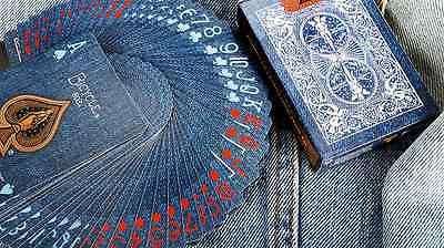 PlayingCardDecks.com-Denim v1 Bicycle Playing Cards
