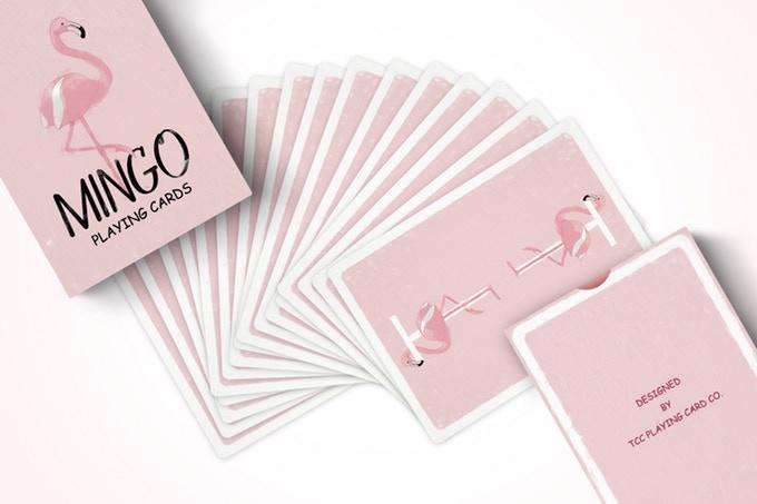 PlayingCardDecks.com-Mingo Flamingo Playing Cards TCC