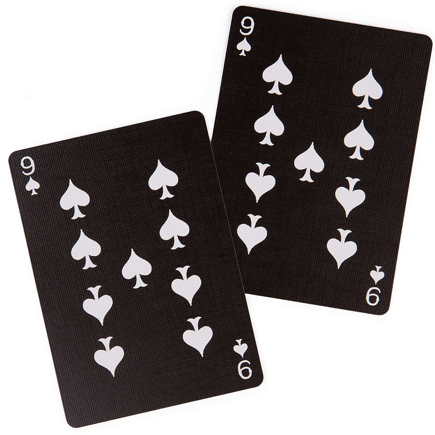 PlayingCardDecks.com-Disparos Tequila Black Playing Cards USPCC