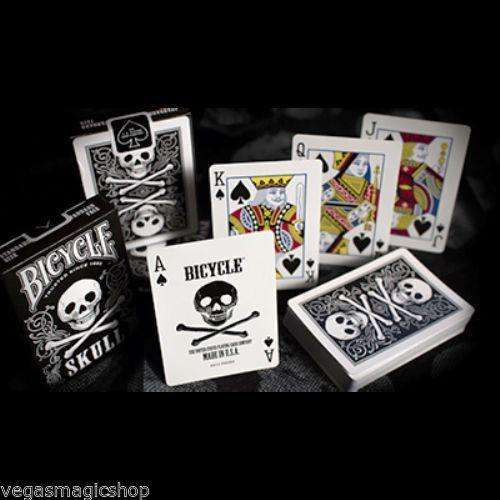 PlayingCardDecks.com-Skull Back Bicycle Playing Cards