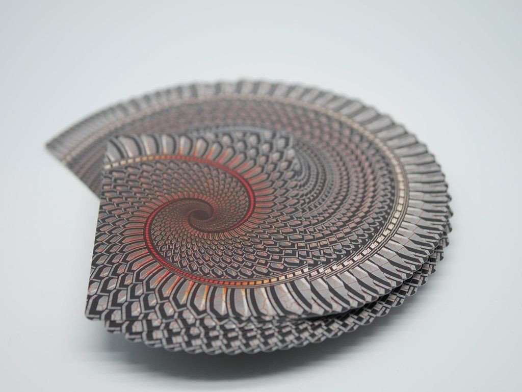 PlayingCardDecks.com-Draconian Brimstone Playing Cards Deck