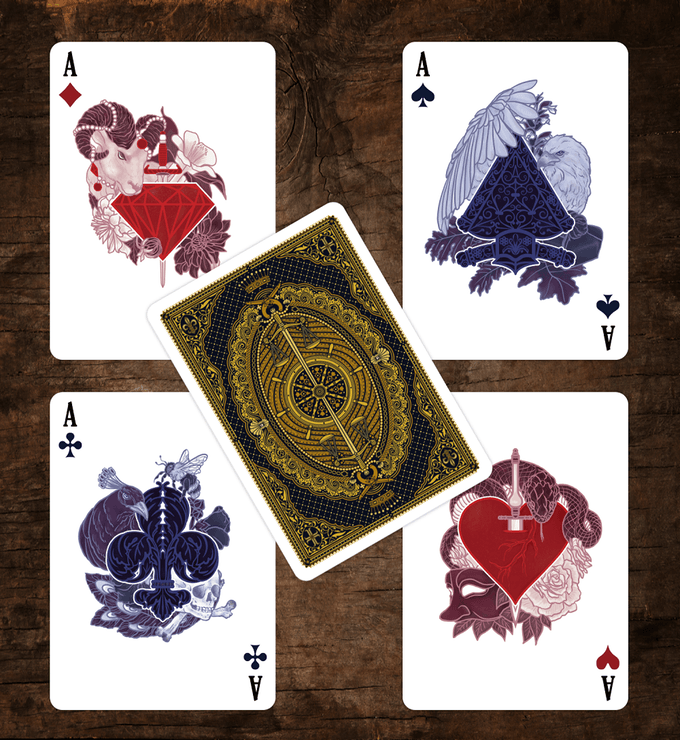 PlayingCardDecks.com-The Count of Monte Cristo Playing Cards EPCC
