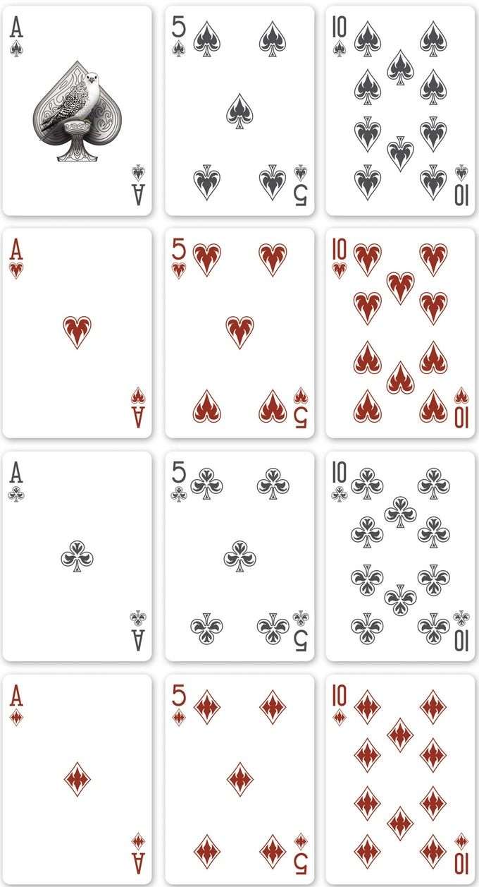 PlayingCardDecks.com-Gyrfalcon Bicycle Playing Cards