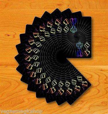 PlayingCardDecks.com-Prism Night v2 Playing Cards Deck LPCC