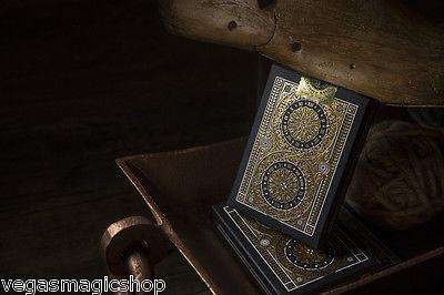 PlayingCardDecks.com-Tycoon Black Playing Cards USPCC