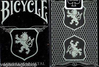 PlayingCardDecks.com-Sovereign Metal Copper & Stainless Steel 2 Deck Set Bicycle Playing Cards