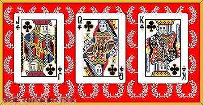 PlayingCardDecks.com-8-Bit Traditional Red Pixelated Bicycle Playing Cards Deck