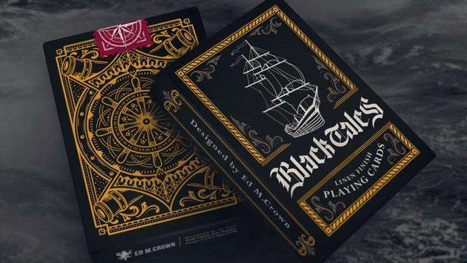PlayingCardDecks.com-Black Tales Playing Cards USPCC