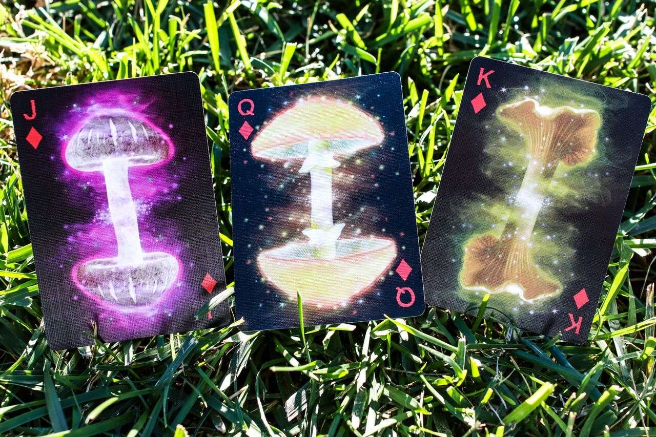PlayingCardDecks.com-Fungi Mystic Mushrooms Mycological Playing Cards USPCC