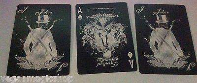 PlayingCardDecks.com-Karnival Assassins Black Bicycle Playing Cards Deck