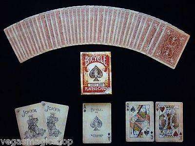 PlayingCardDecks.com-1800 Vintage Red Bicycle Playing Cards Deck