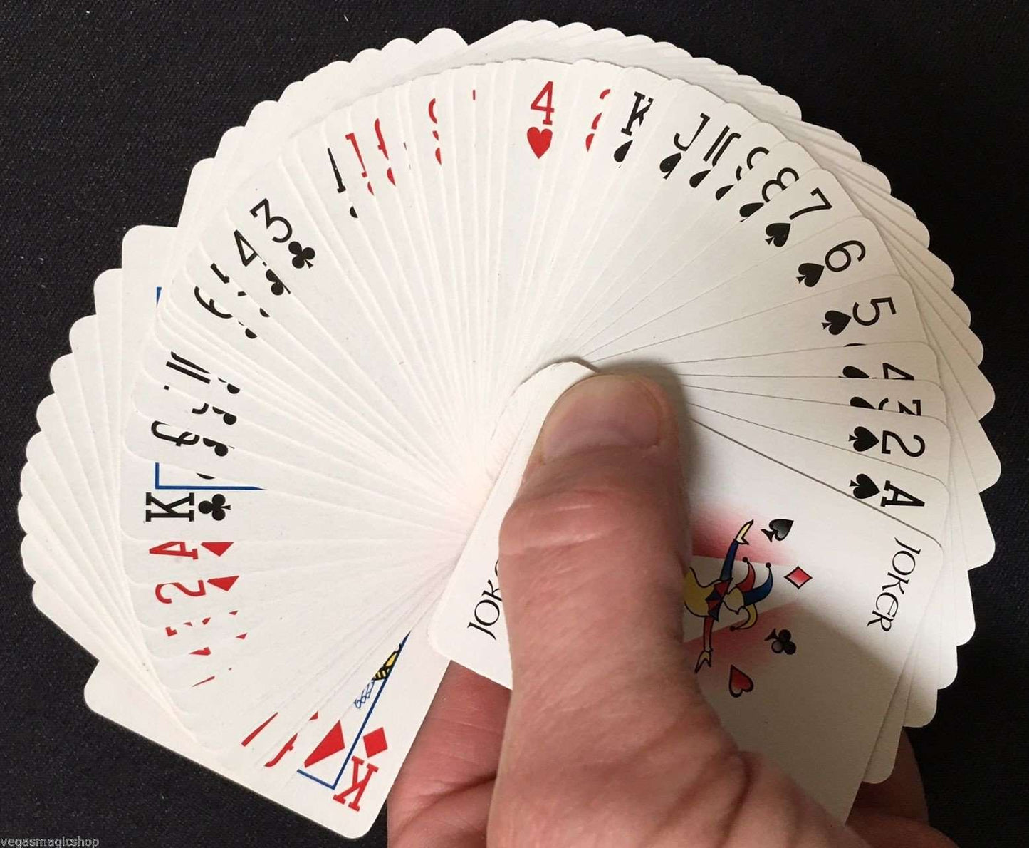 PlayingCardDecks.com-Monster Mini 4 Deck Set Playing Cards Small Size USPCC