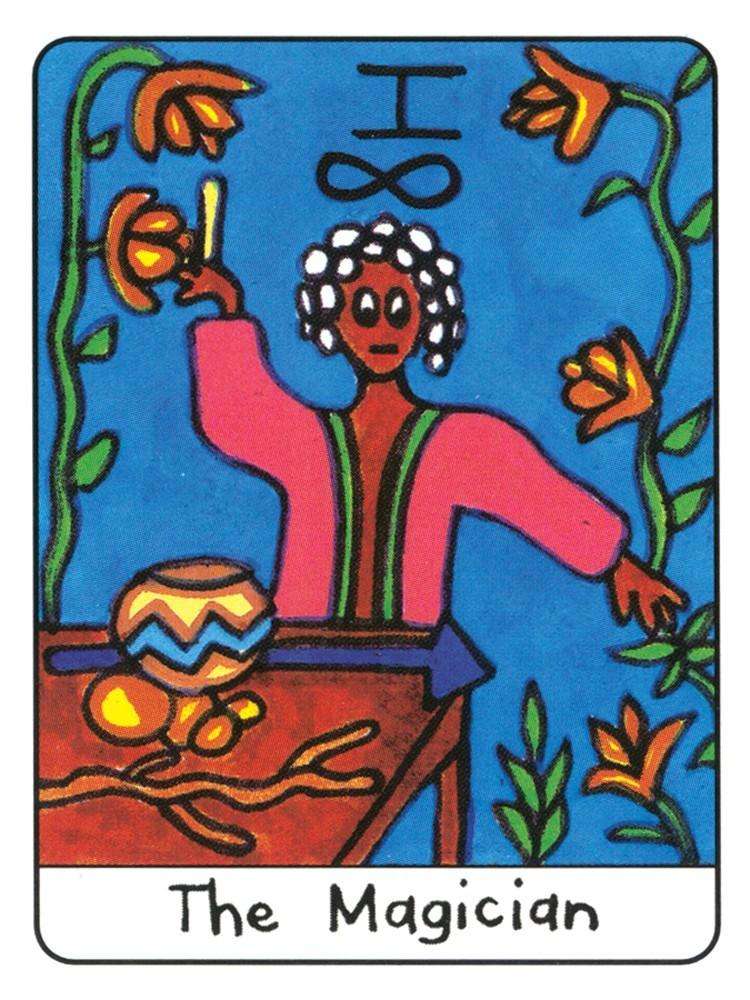 PlayingCardDecks.com-African Mini Tarot Deck USGS