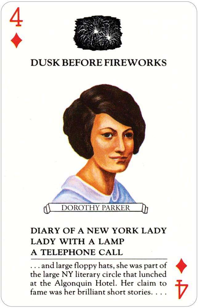PlayingCardDecks.com-American Women Authors Playing Cards USGS