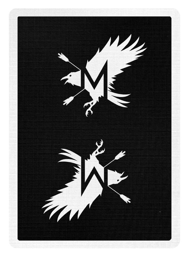 Madison Advocates Black Playing Cards