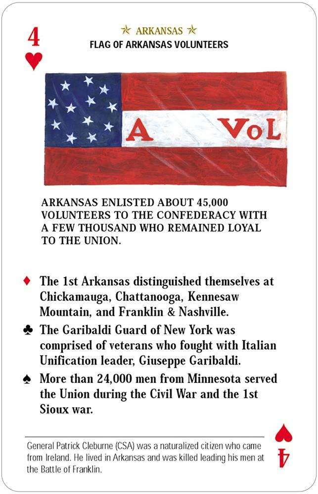 PlayingCardDecks.com-Flags of the Civil War Playing Cards USGS