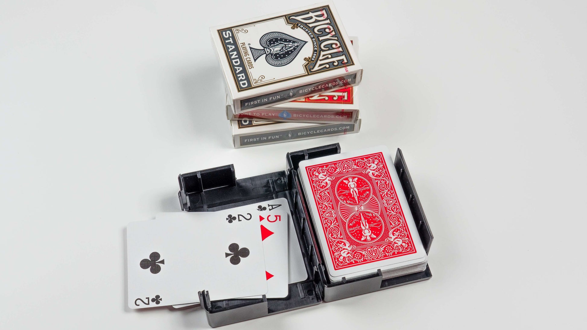 PlayingCardDecks.com-Card Caddy Storage Box & Discard Tray - 6 Colors