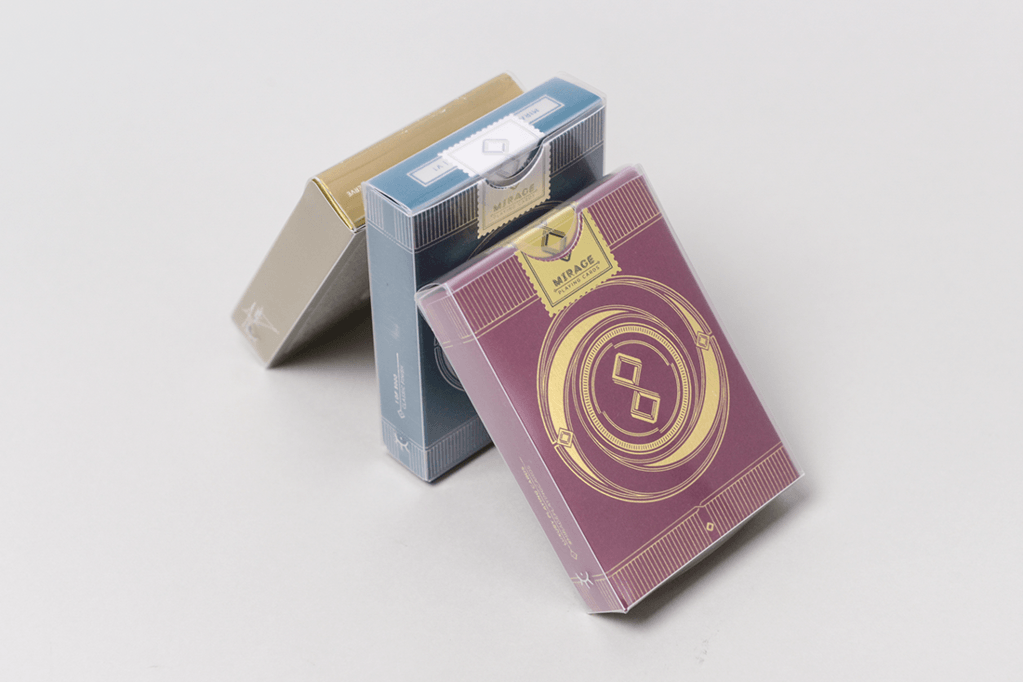 PlayingCardDecks.com-Clear Playing Card Deck Case - 10 Pack