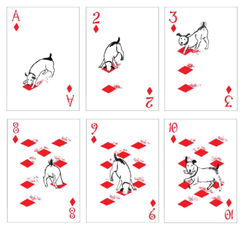 PlayingCardDecks.com-Pack of Dogs Playing Cards USPCC