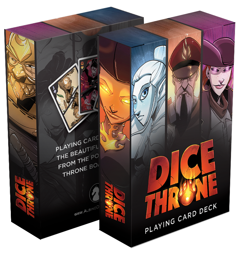 PlayingCardDecks.com-Dice Thrown Playing Cards USPCC