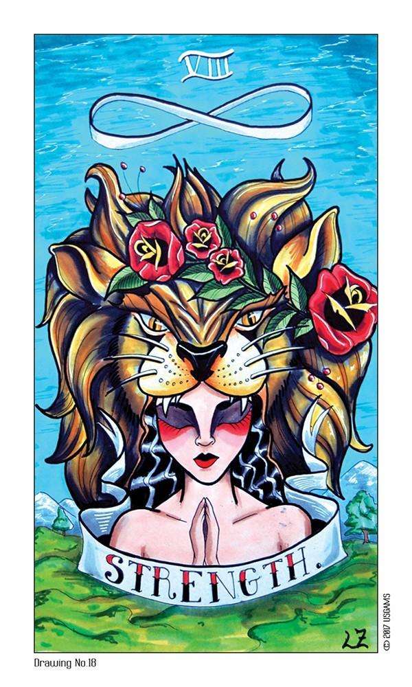 PlayingCardDecks.com-Eight Coins' Tattoo Tarot Deck USGS