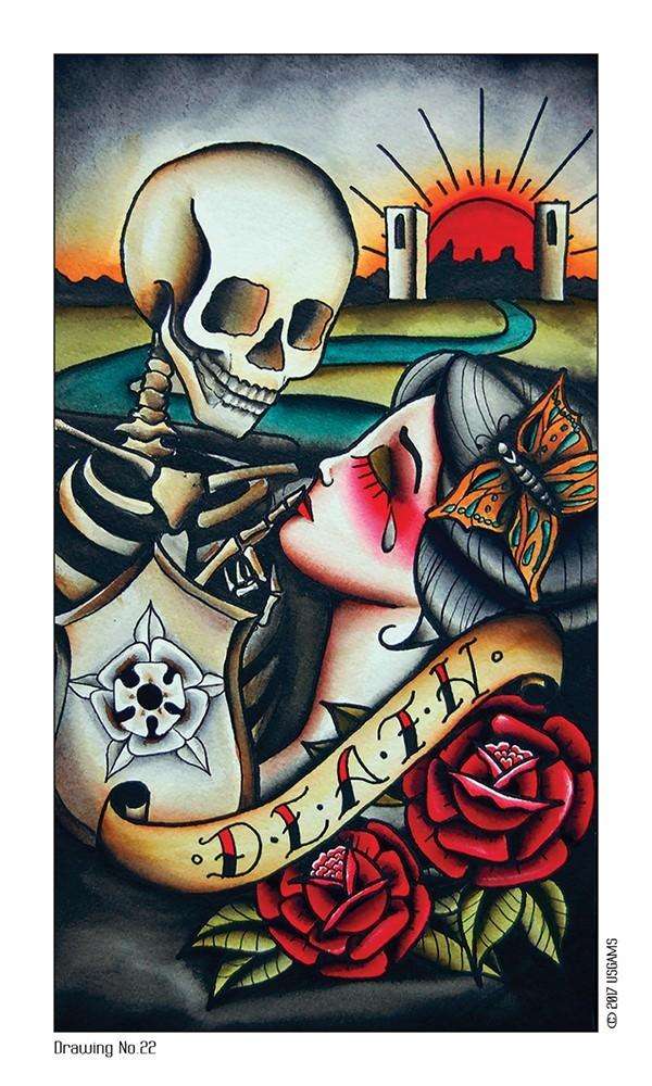 PlayingCardDecks.com-Eight Coins' Tattoo Tarot Deck USGS