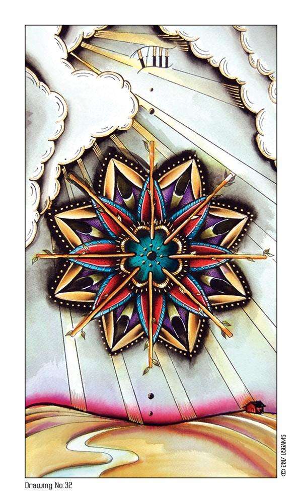 PlayingCardDecks.com-Eight Coins' Tattoo Tarot Deck USGS