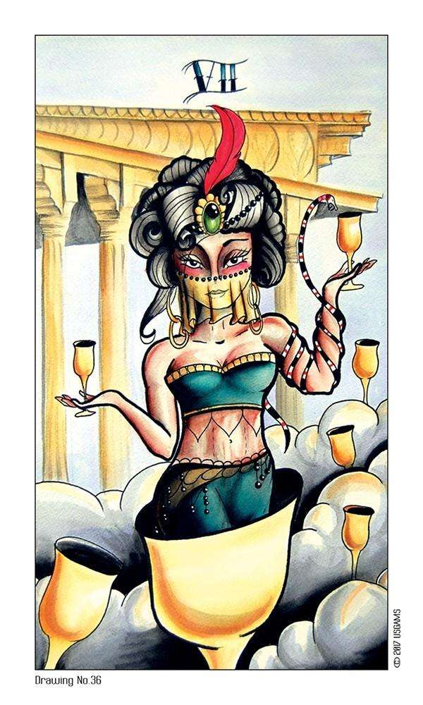 PlayingCardDecks.com-Eight Coins' Tattoo Tarot Deck USGS