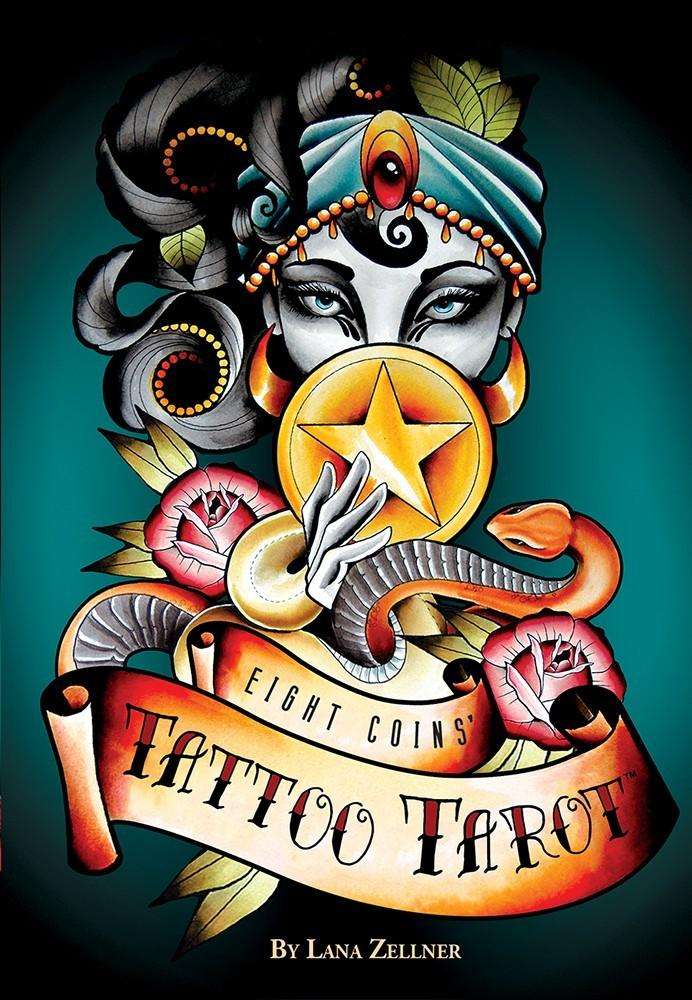 PlayingCardDecks.com-Eight Coins' Tattoo Tarot Deck USGS
