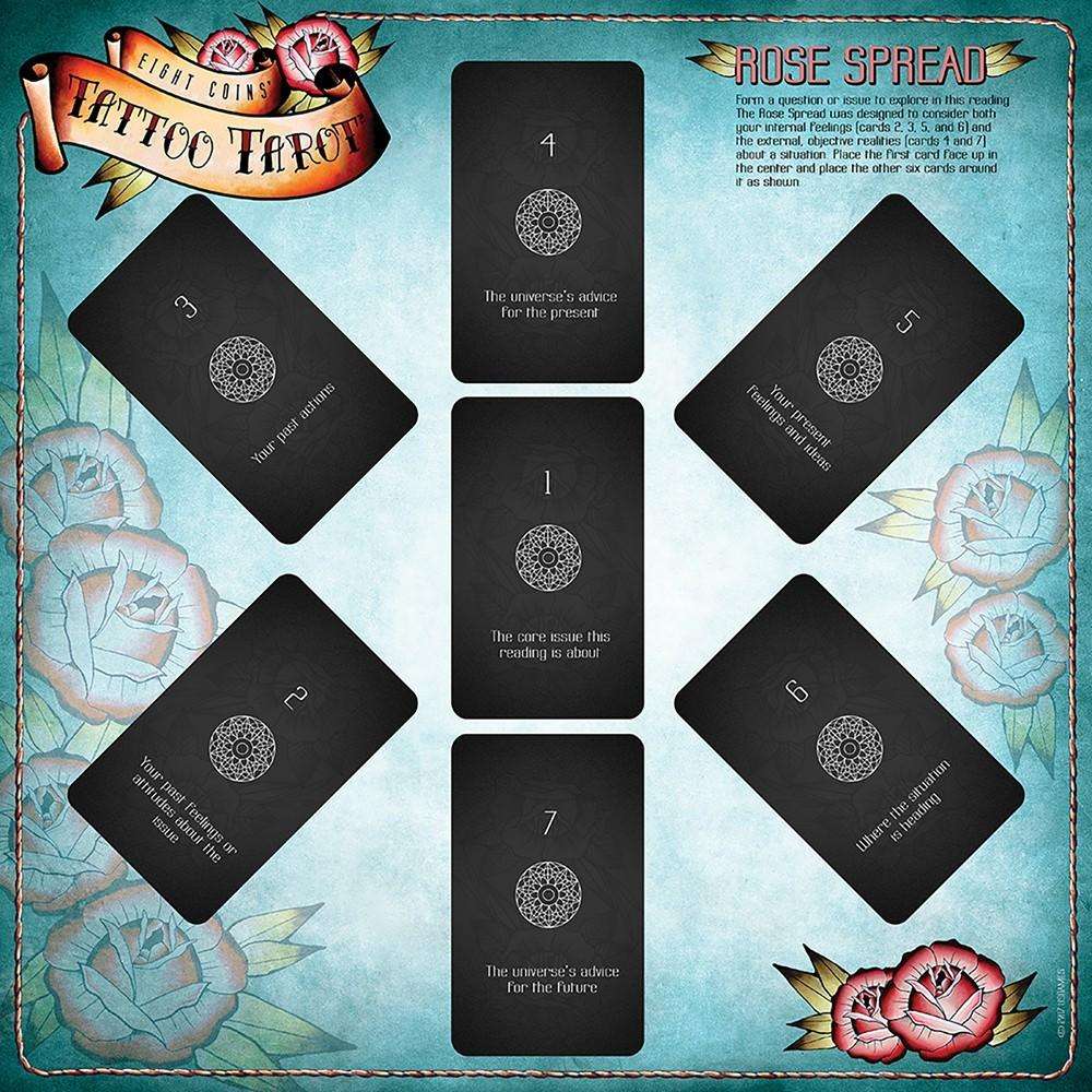 PlayingCardDecks.com-Eight Coins' Tattoo Tarot Deck USGS