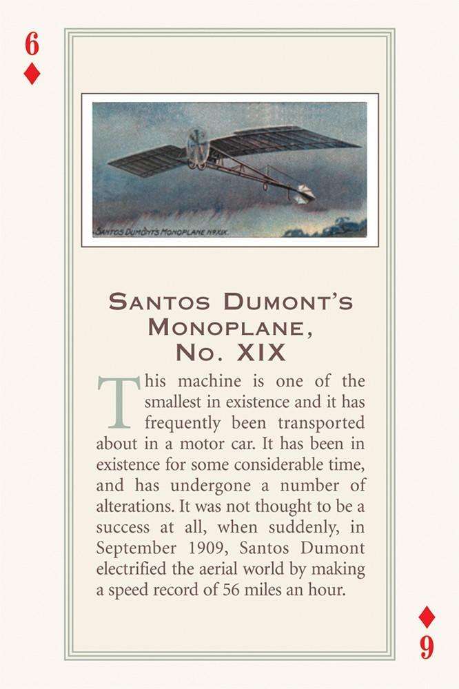 PlayingCardDecks.com-Historic Early Aviation 1783-1909 Playing Cards USGS