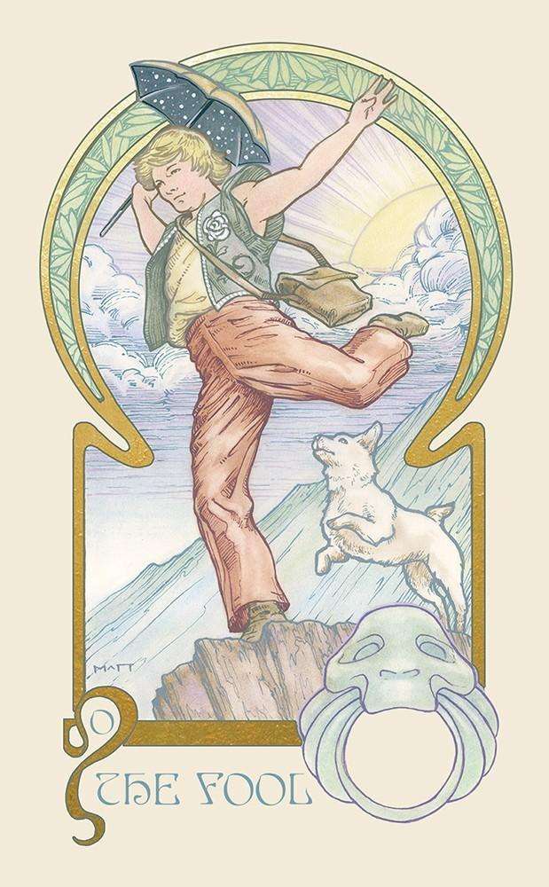 PlayingCardDecks.com-Ethereal Visions: Illuminated Tarot Deck USGS