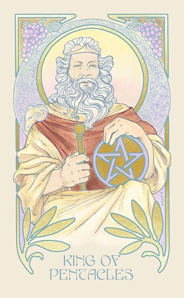 PlayingCardDecks.com-Ethereal Visions: Illuminated Tarot Deck USGS