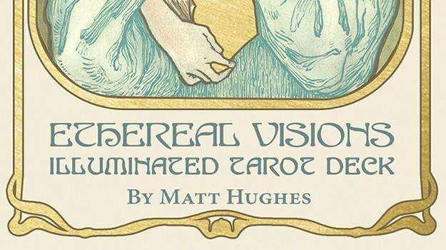 PlayingCardDecks.com-Ethereal Visions: Illuminated Tarot Deck USGS