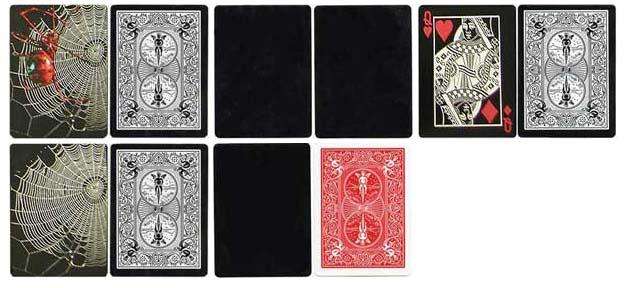 PlayingCardDecks.com-Black Tiger Gaff Playing Cards USPCC
