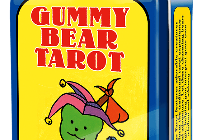 Gummy Bear Tarot Deck in a Tin by Dietmar Bittrich 78 Gummy 