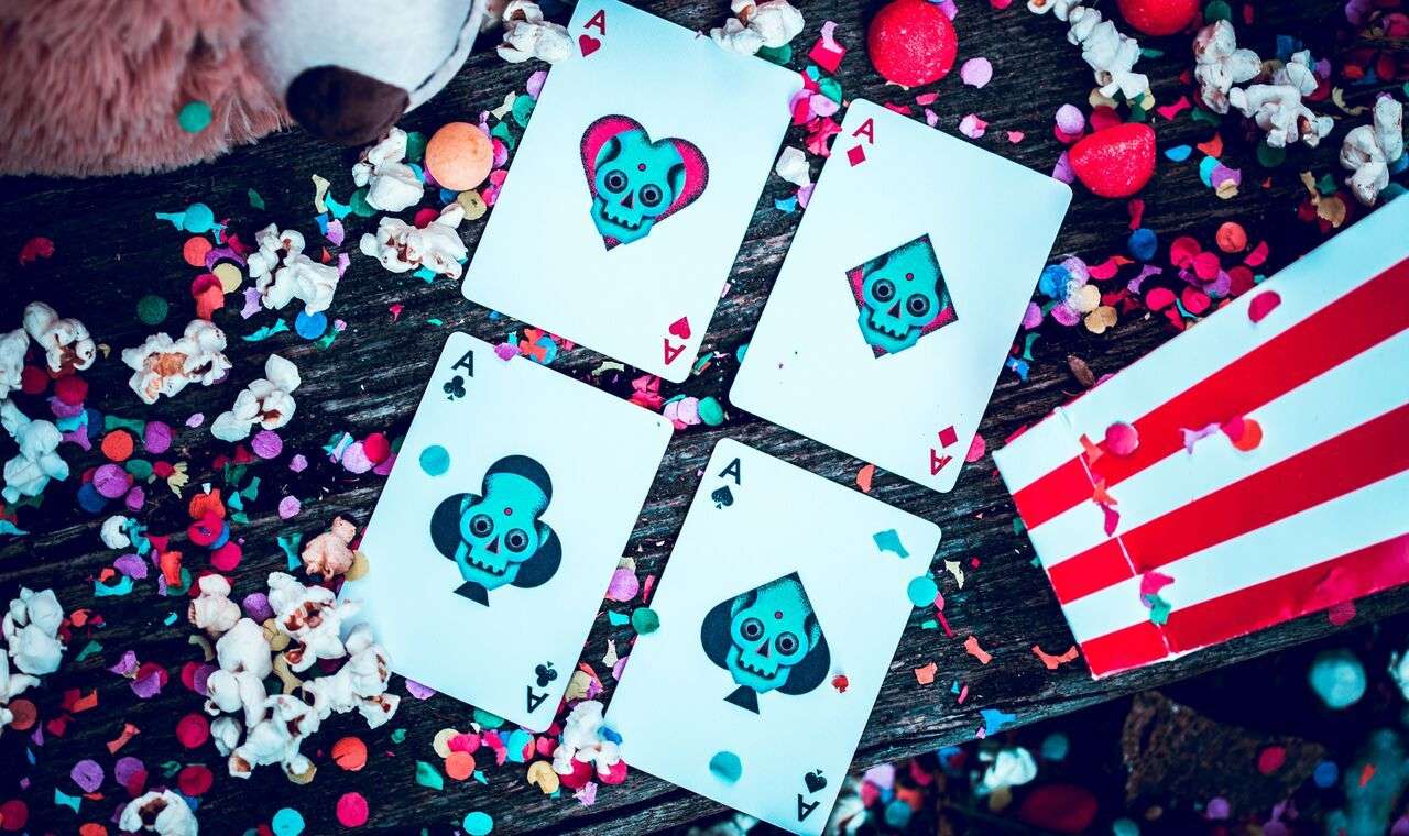 PlayingCardDecks.com-Little Deck of Horrors Playing Cards Cartamundi
