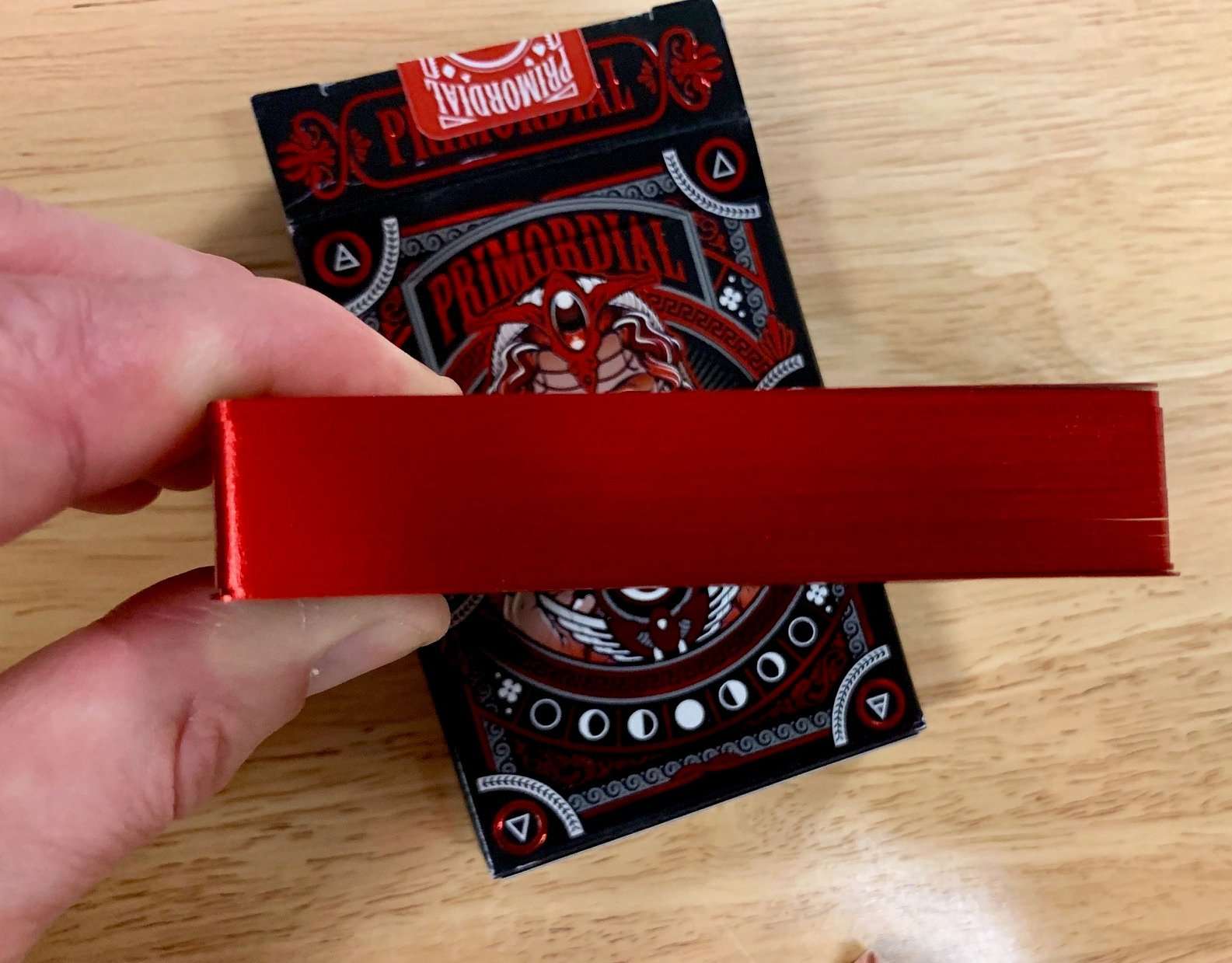 PlayingCardDecks.com-Primordial Gilded Playing Cards USPCC