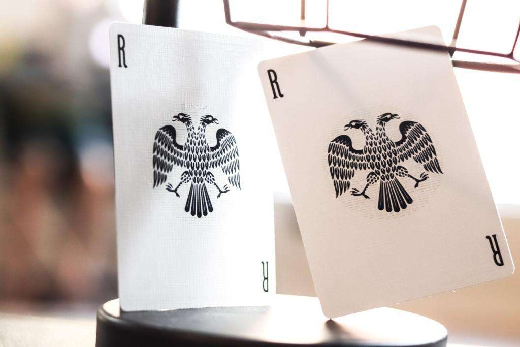 PlayingCardDecks.com-Regalia White Gold Luxury Playing Cards Cartamundi